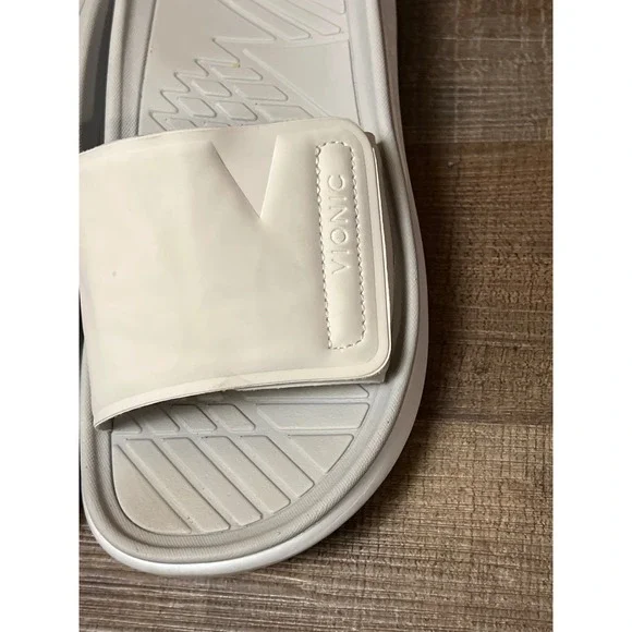 Vionic Rejuvenate Slides‎ Sandals Women's 8 Gray Orthotic Comfort Beach Resort - Picture 2 of 9